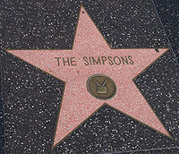 Симпсоны на алее славы